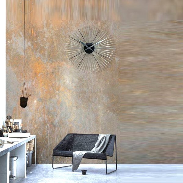 晶澈時光時鐘水晶黑與家飾 Clear crystal acrylic clock with furniture