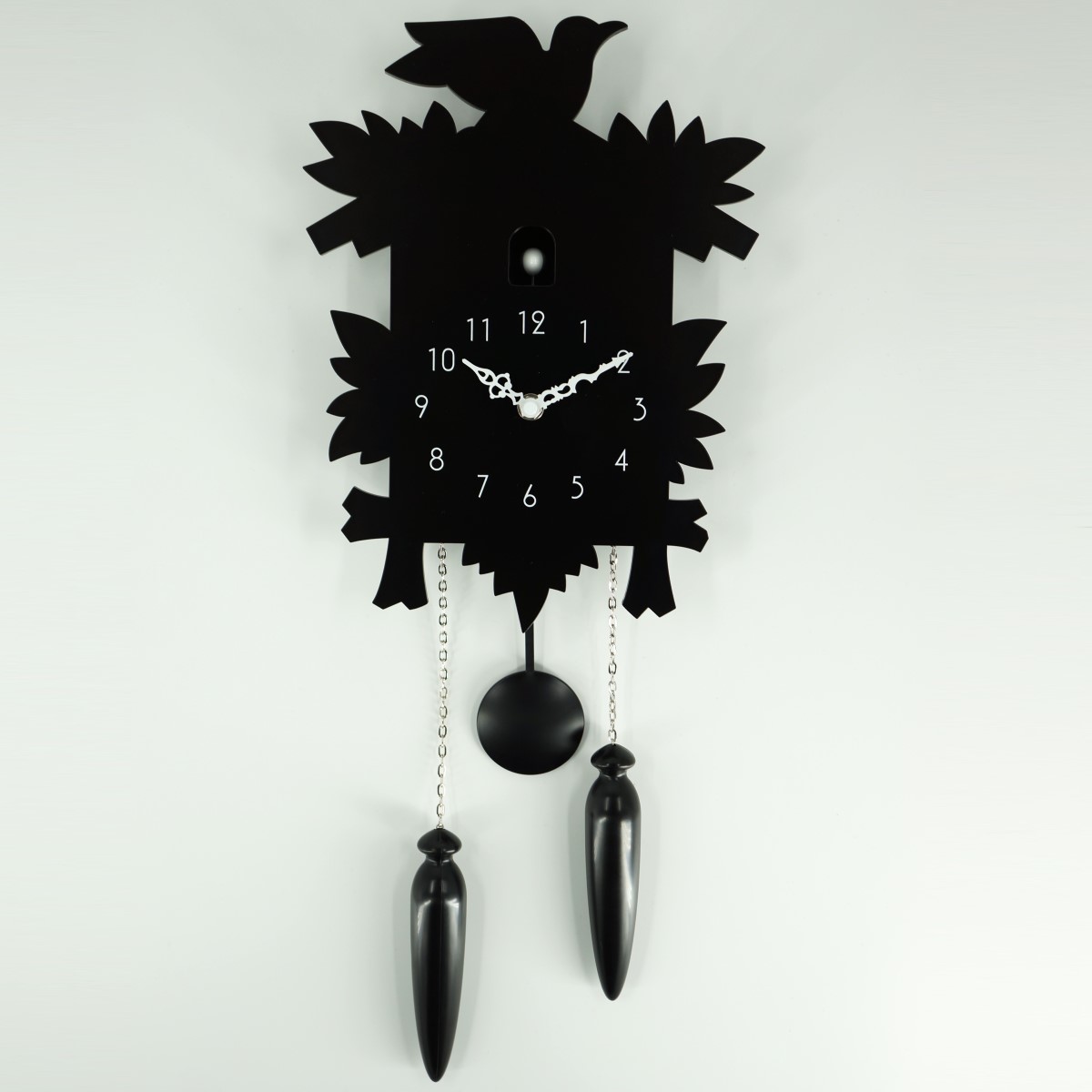 咕咕鳥 親子時鐘 黑色 Cuckoo Bird Joyful Family Clock (Black)