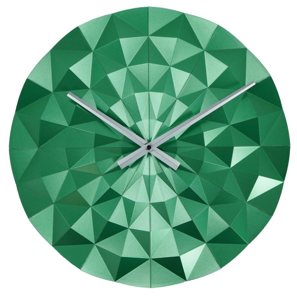 掛鐘 綠色鑽影時光 Green Diamond Clock